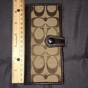 Coach Wallet/checkbook cover